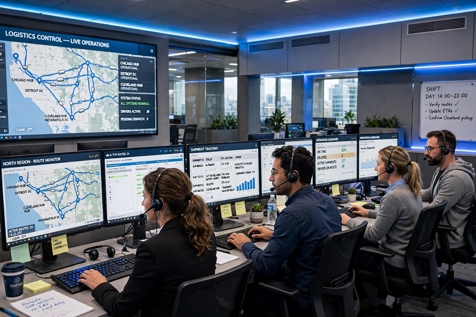 Joma Logistics dispatch office